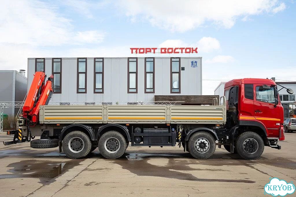 Самосвал 24 м³ Dongfeng KC с КМУ Sunhunk, 2023 фото 9