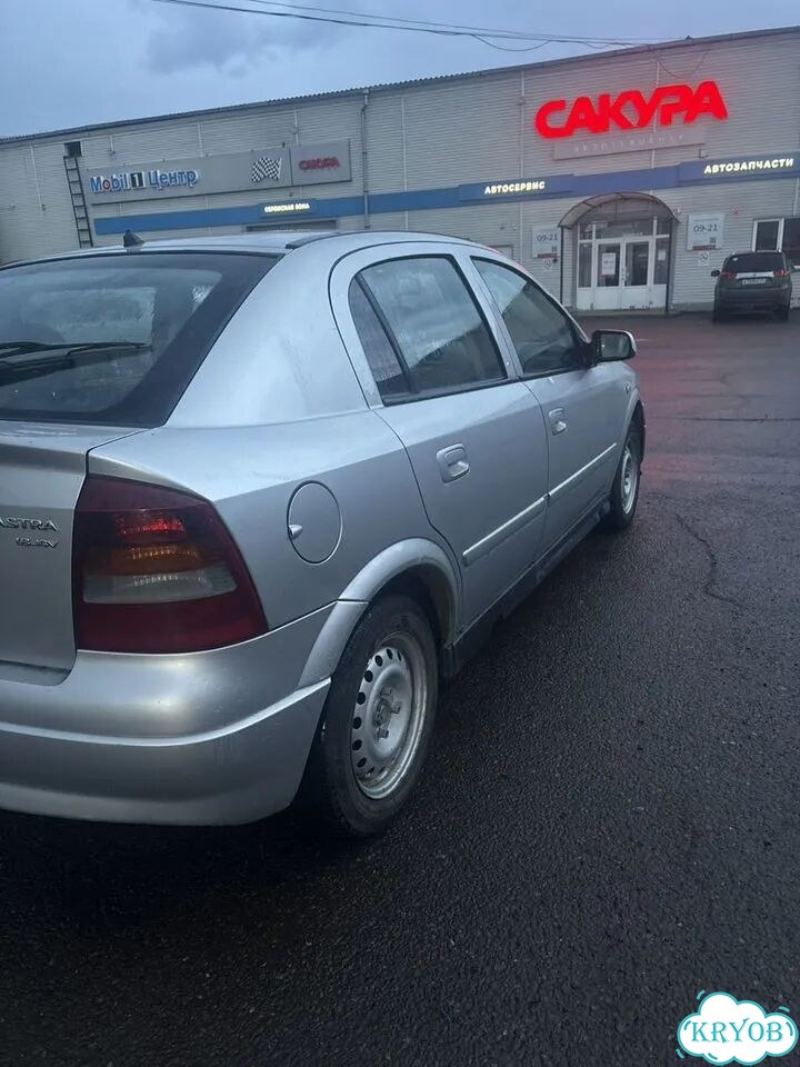 Opel Astra 1.6 MT, 2002, 249 000 км фото 7