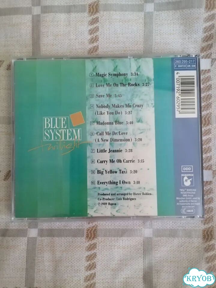 Blue System - Twilight Cd фото 2