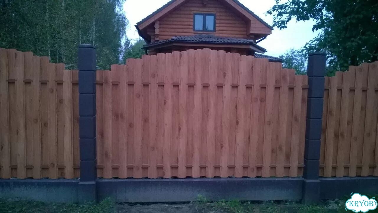 Евроштакетник - ровный монтаж фото 5