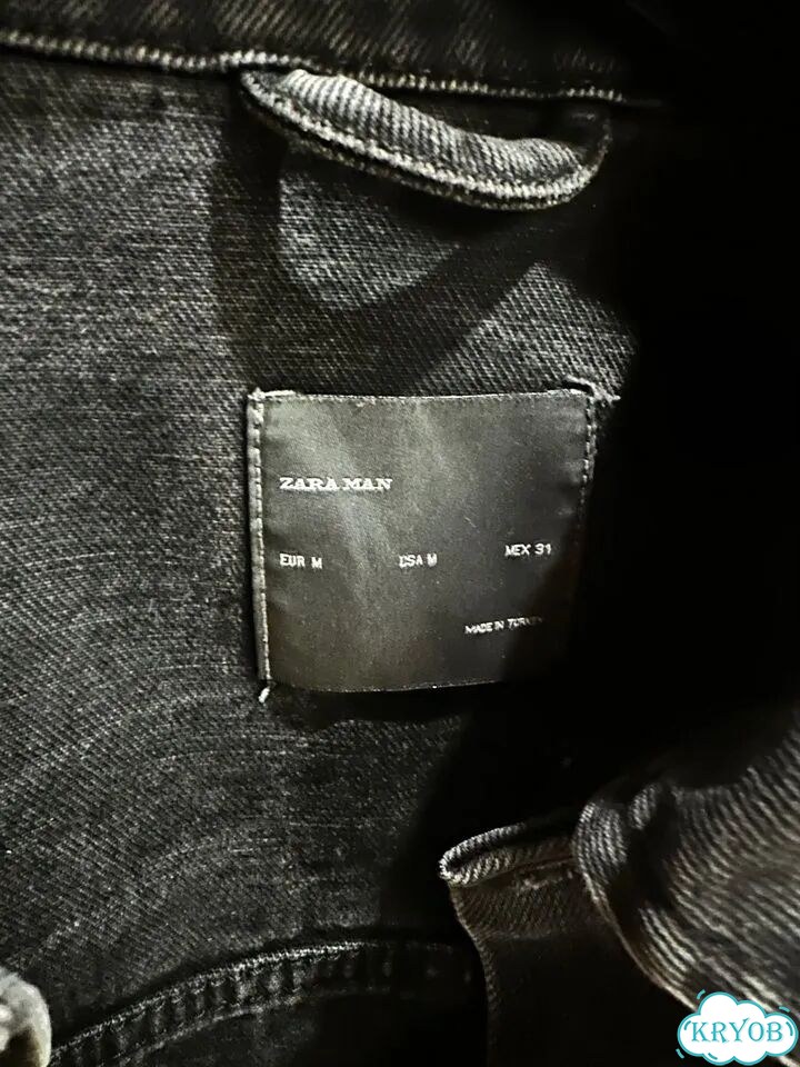 Zara джинсовка укороченная фото 2