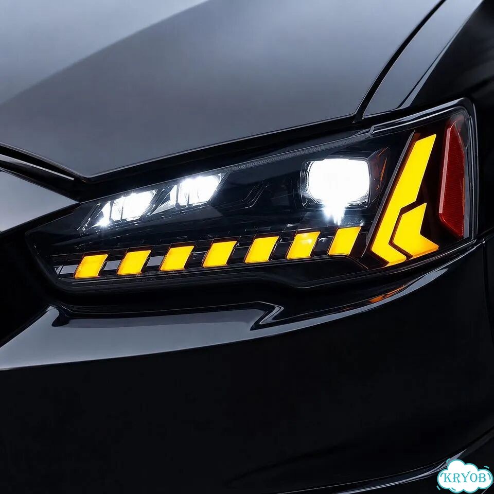 Фары на mitsubishi lаnсеr 10 тюнинг LED фото 8