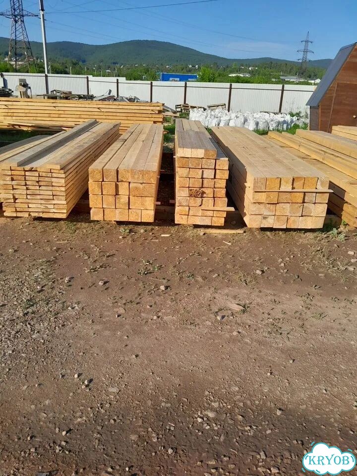 Брус 150х150х6000 Сосна фото 1