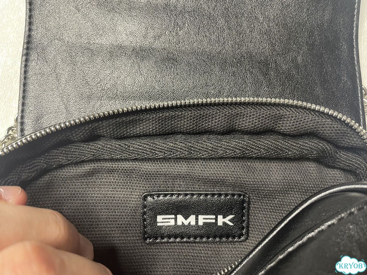 Сумка smfk кожаная женская фото 5