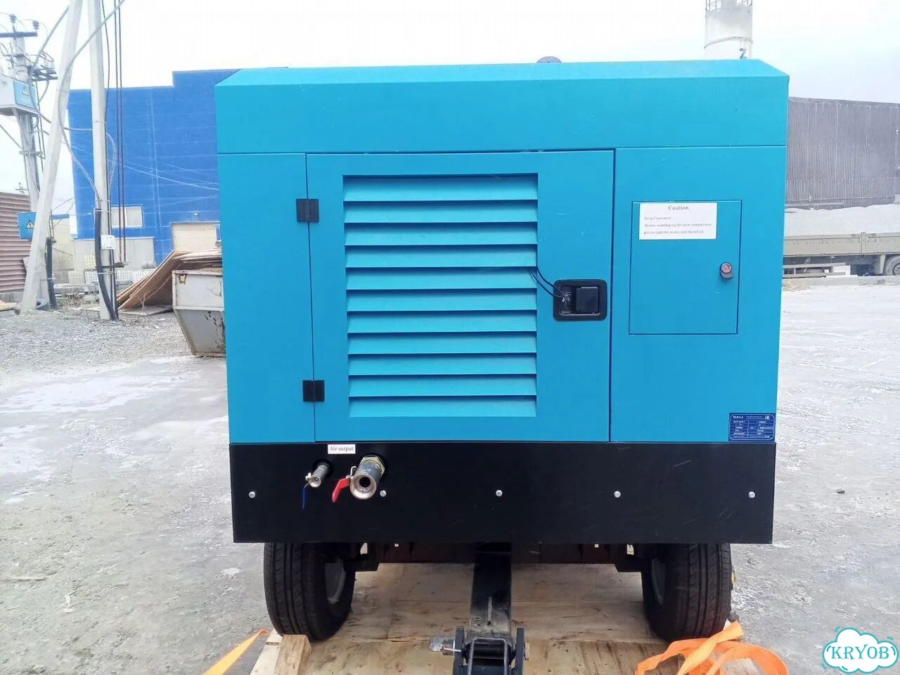 Дизельный винтовой компрессор dlcy-15/15F-Y новый фото 4