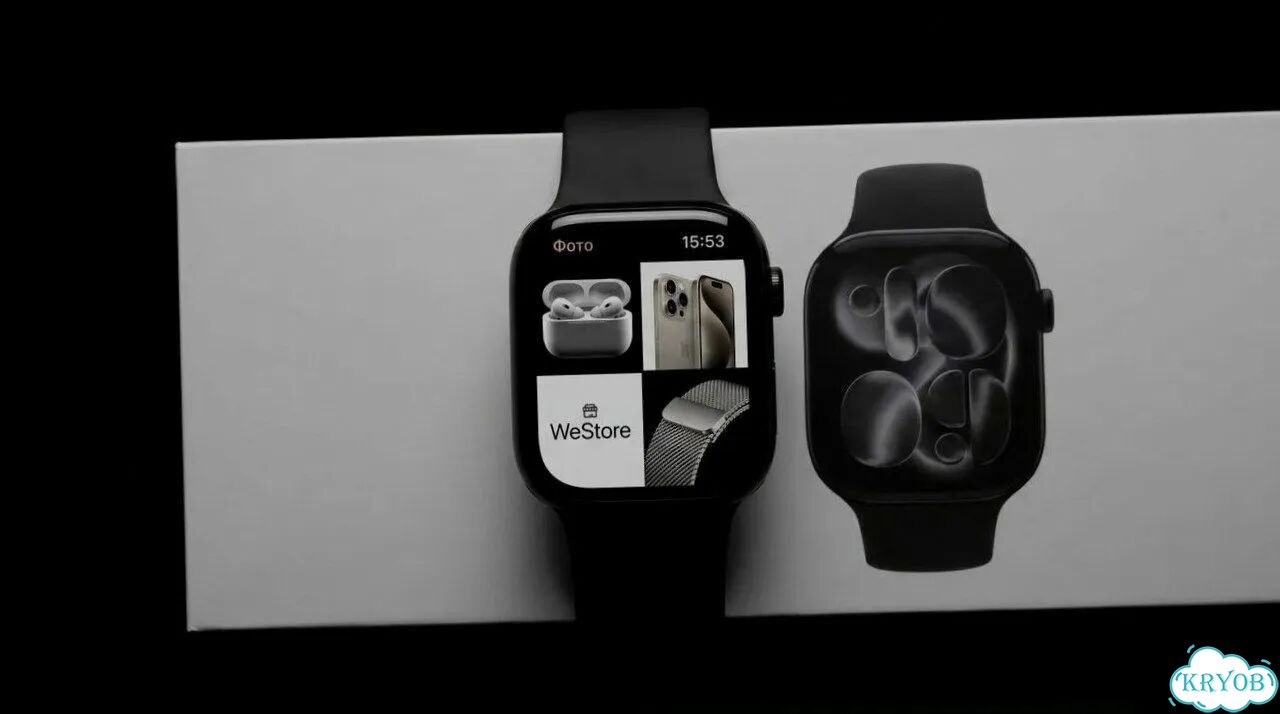 Apple Watch 11 46mm Black + AirPods Pro 3 (Комплект) фото 3