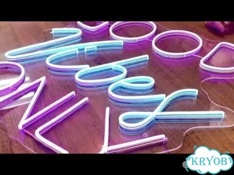 Нeонoвая вывеcка из гибкого светодиодного неона фото 2