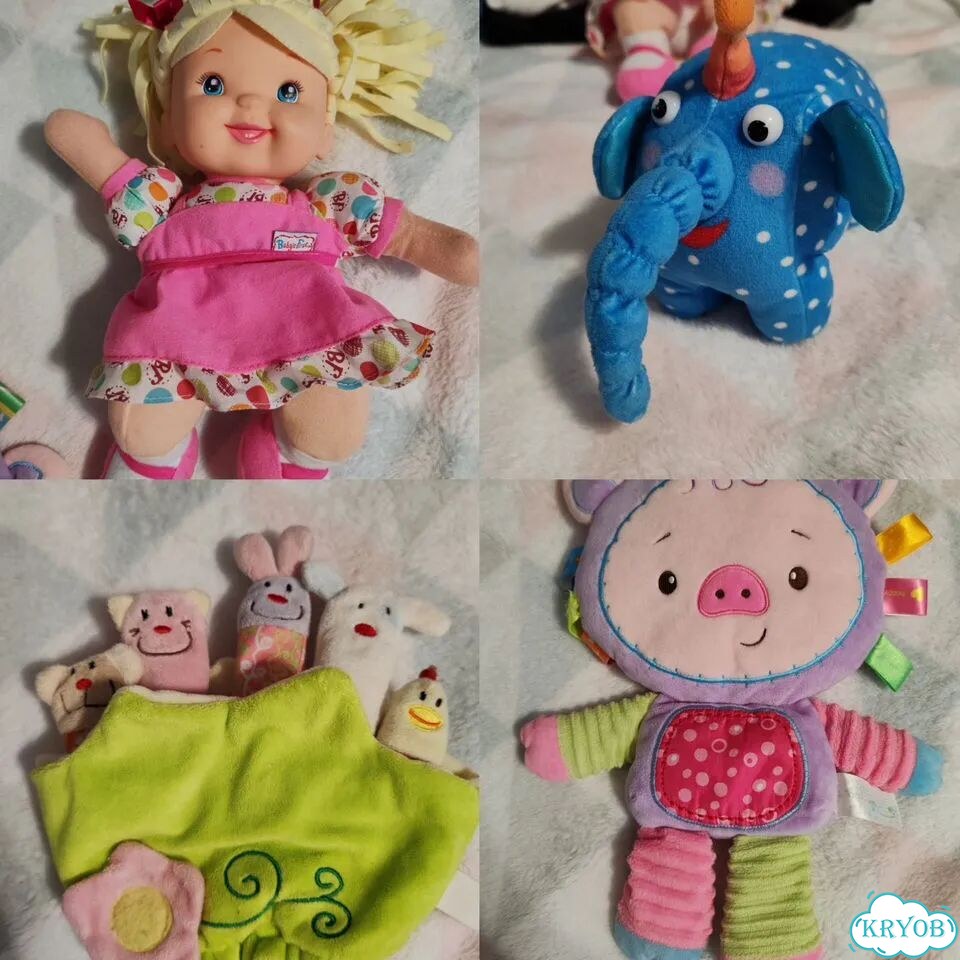 Мягкие игрушки пакетом для малышки фото 1