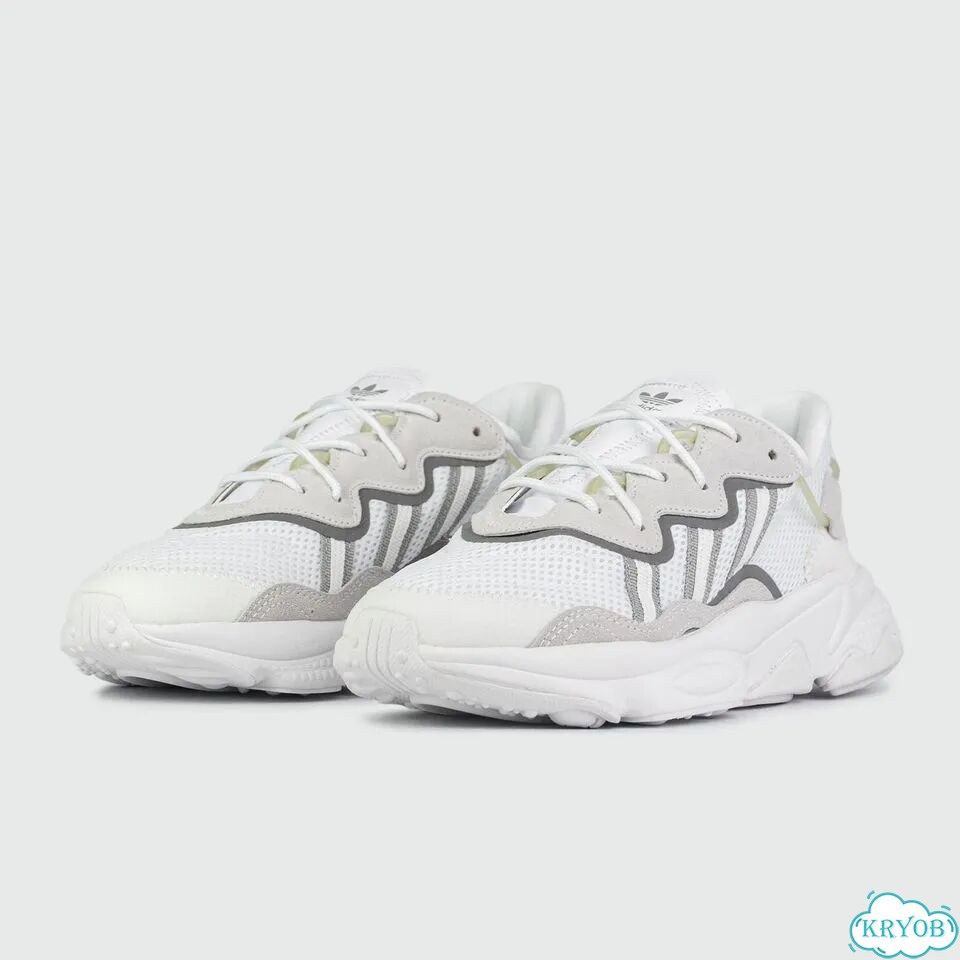 Кроссовки Adidas Ozweego White Grey фото 2