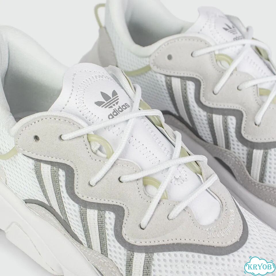 Кроссовки Adidas Ozweego White Grey фото 5