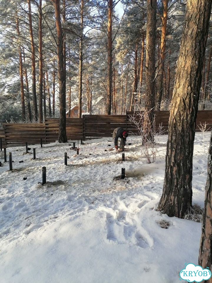 Винтовые сваи под дом фото 1