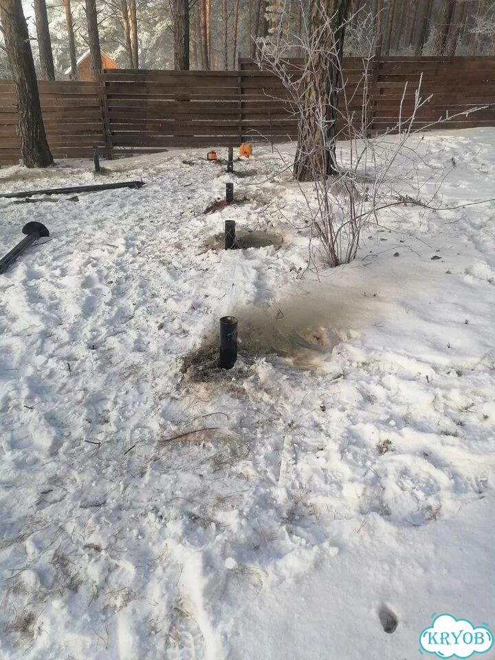 Винтовые сваи под дом фото 3