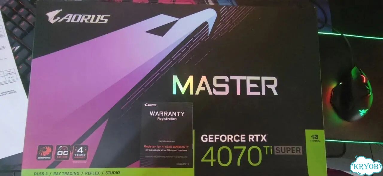 Видеокарта gigabyte geforse rtx4070 ti super 16gb фото 5