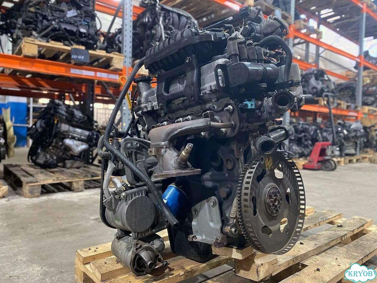 Двигатель B10D1 на Chevrolet Spark 1.0л проверен фото 1