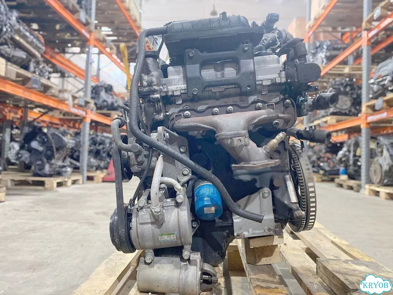 Двигатель B10D1 на Chevrolet Spark 1.0л проверен фото 2