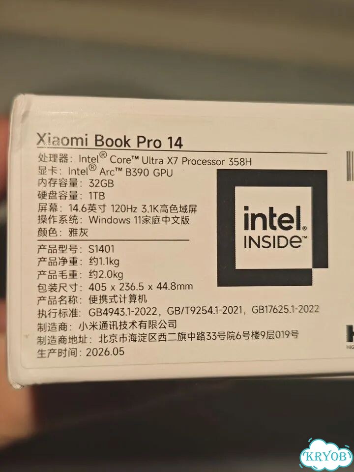 Ноутбук Xiaomi Book Pro 14 2026/Ultra X7 358H/32/1 фото 4