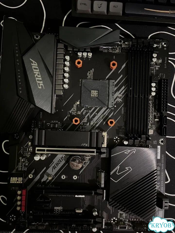 Gigabyte b550 aorus elite v2 фото 2
