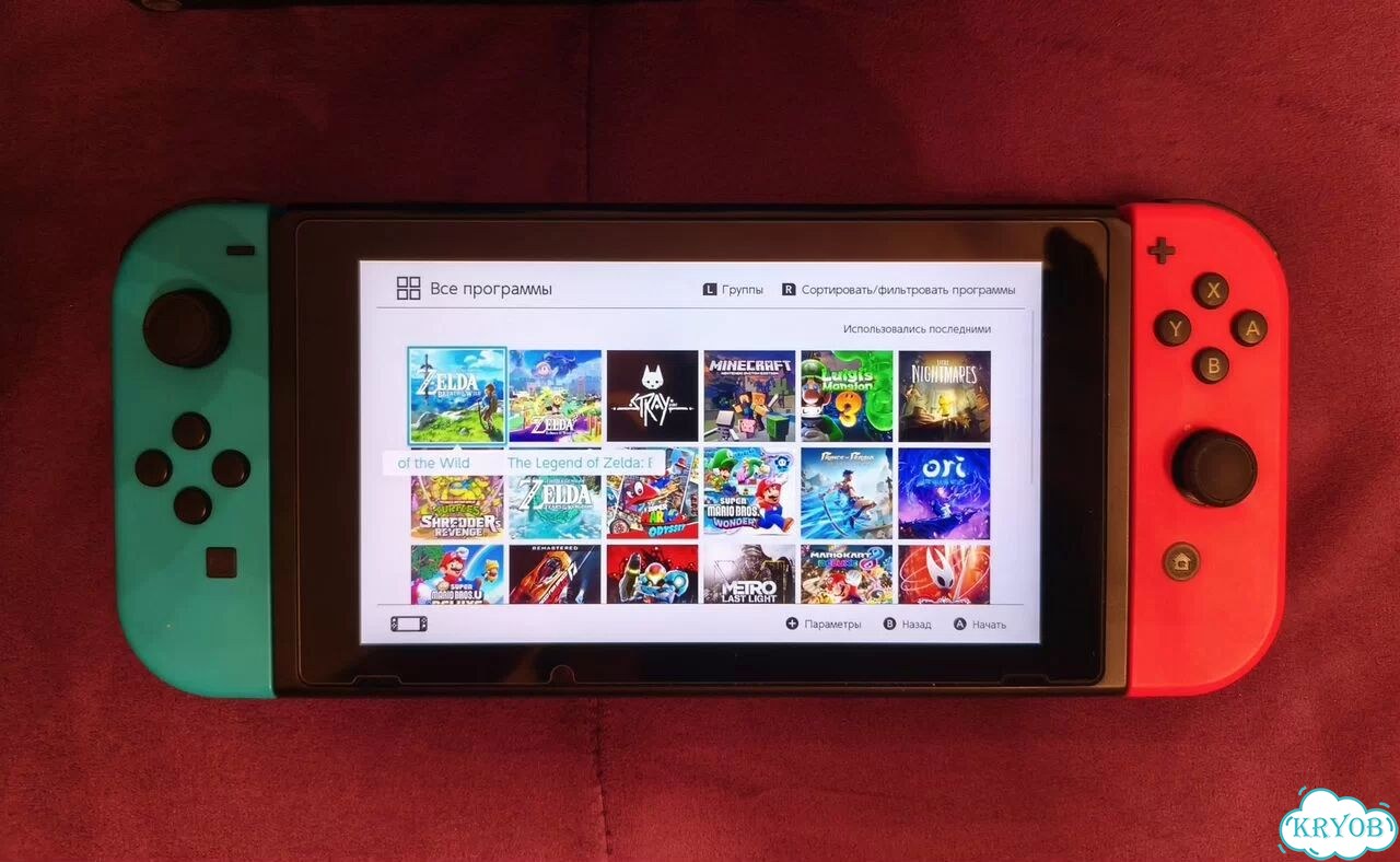 Nintendo Switch 128Gb.Прошита.Много игр фото 2