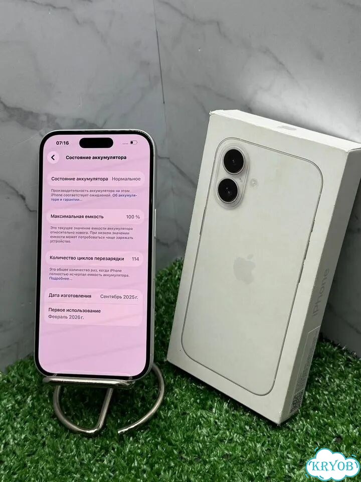 iPhone 16e, 128 ГБ, SIM + eSIM фото 2