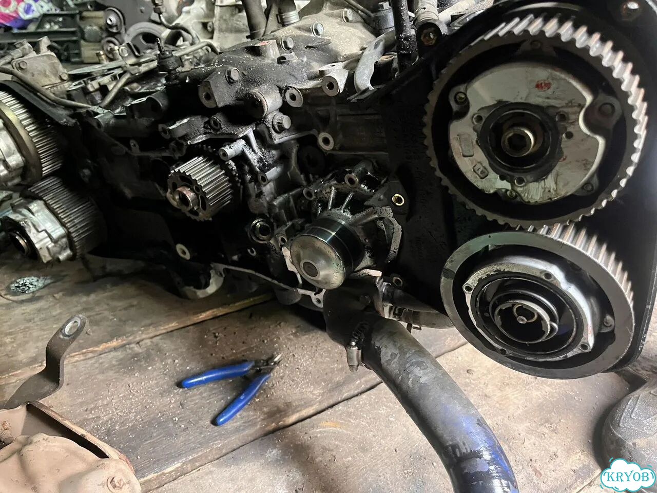 Двигатель subaru ej20 фото 6