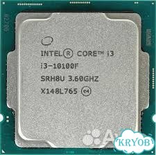 Процессор Intel Core i3 10100f фото 1