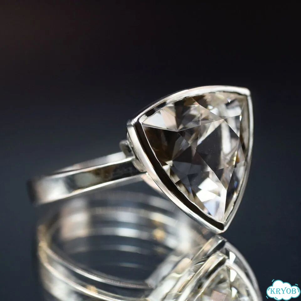 Кольцо Горный Хрусталь 6.00 ct. (Россия) фото 5