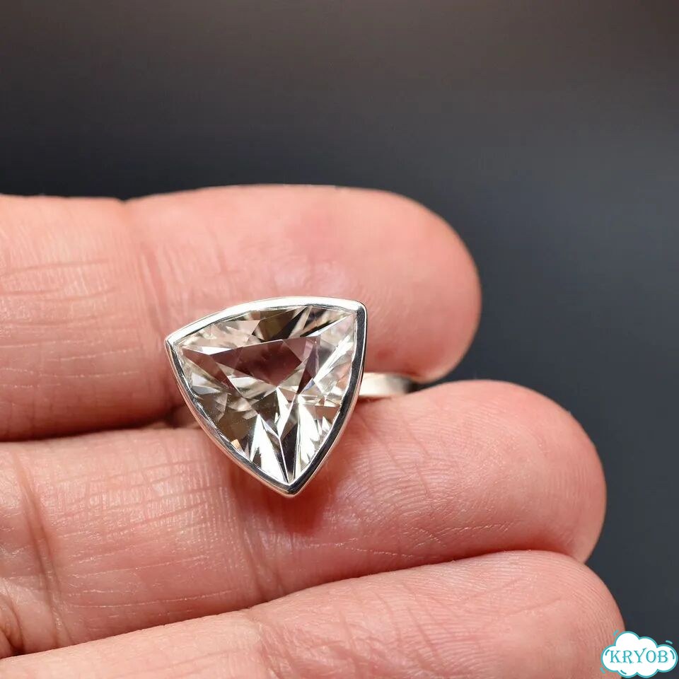 Кольцо Горный Хрусталь 6.00 ct. (Россия) фото 8