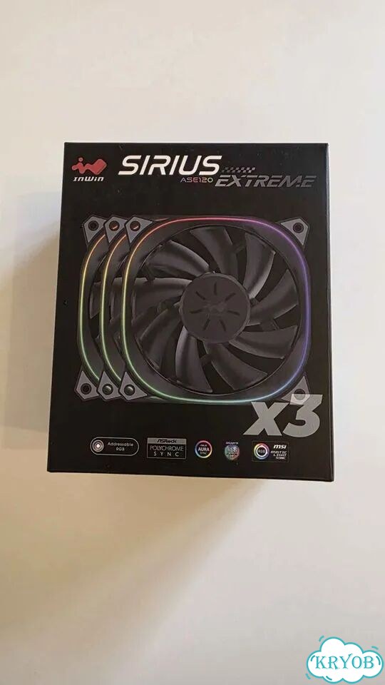 InWin Sirius Extreme ASE120 (Triple Pack) фото 1