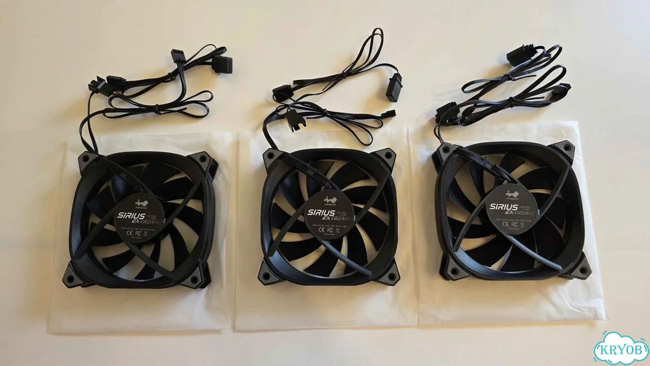 InWin Sirius Extreme ASE120 (Triple Pack) фото 3
