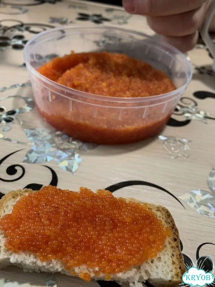 Красная икра хариус фото 2