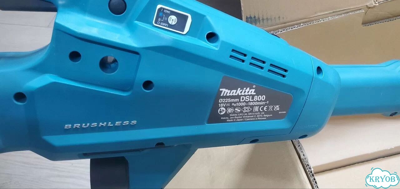 Makita DSL800Z Шлифовальная машинка (жираф) фото 7