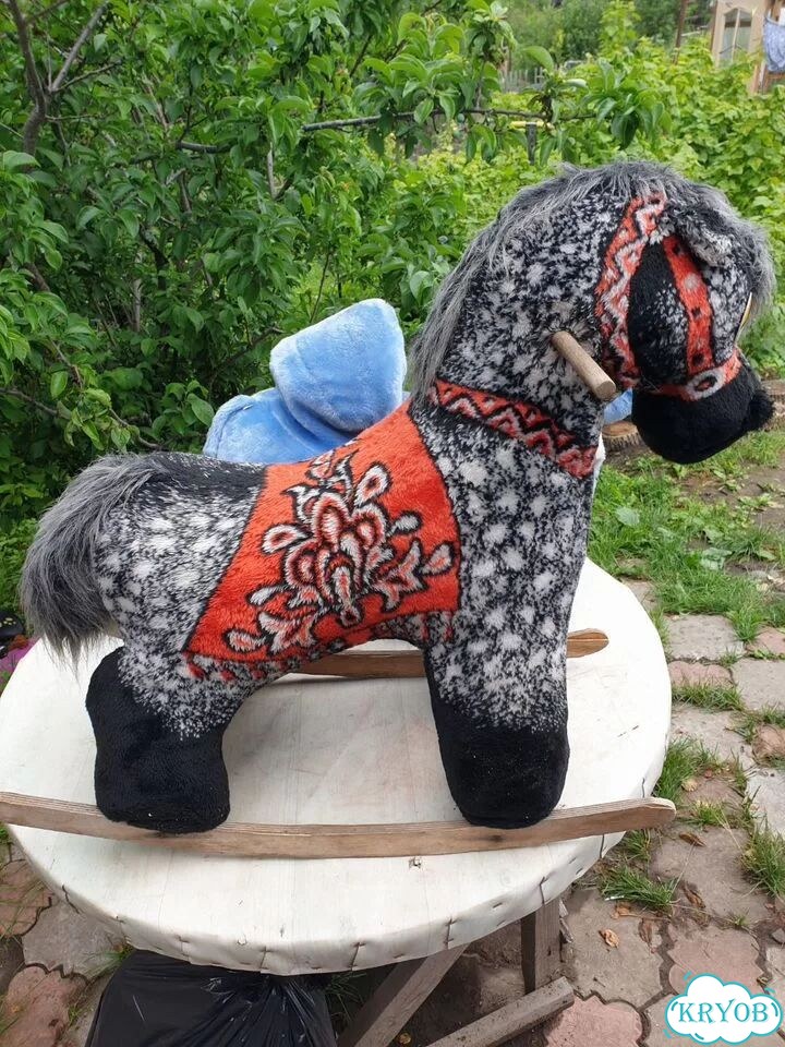 Слоник и лошадка качалка фото 3