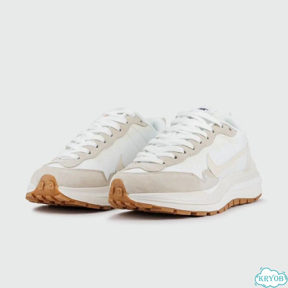 Кроссовки Nike Vapor Waffle x Sacai White / Gum фото 2