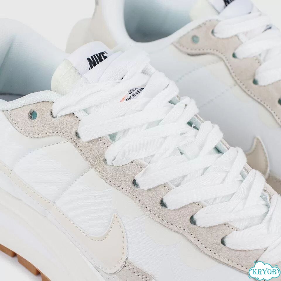 Кроссовки Nike Vapor Waffle x Sacai White / Gum фото 5