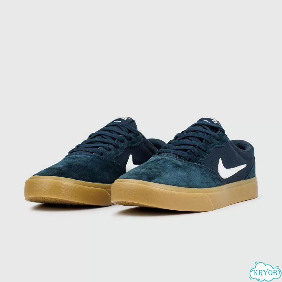 Кеды Nike SB Chron Suede Blue Gum фото 2