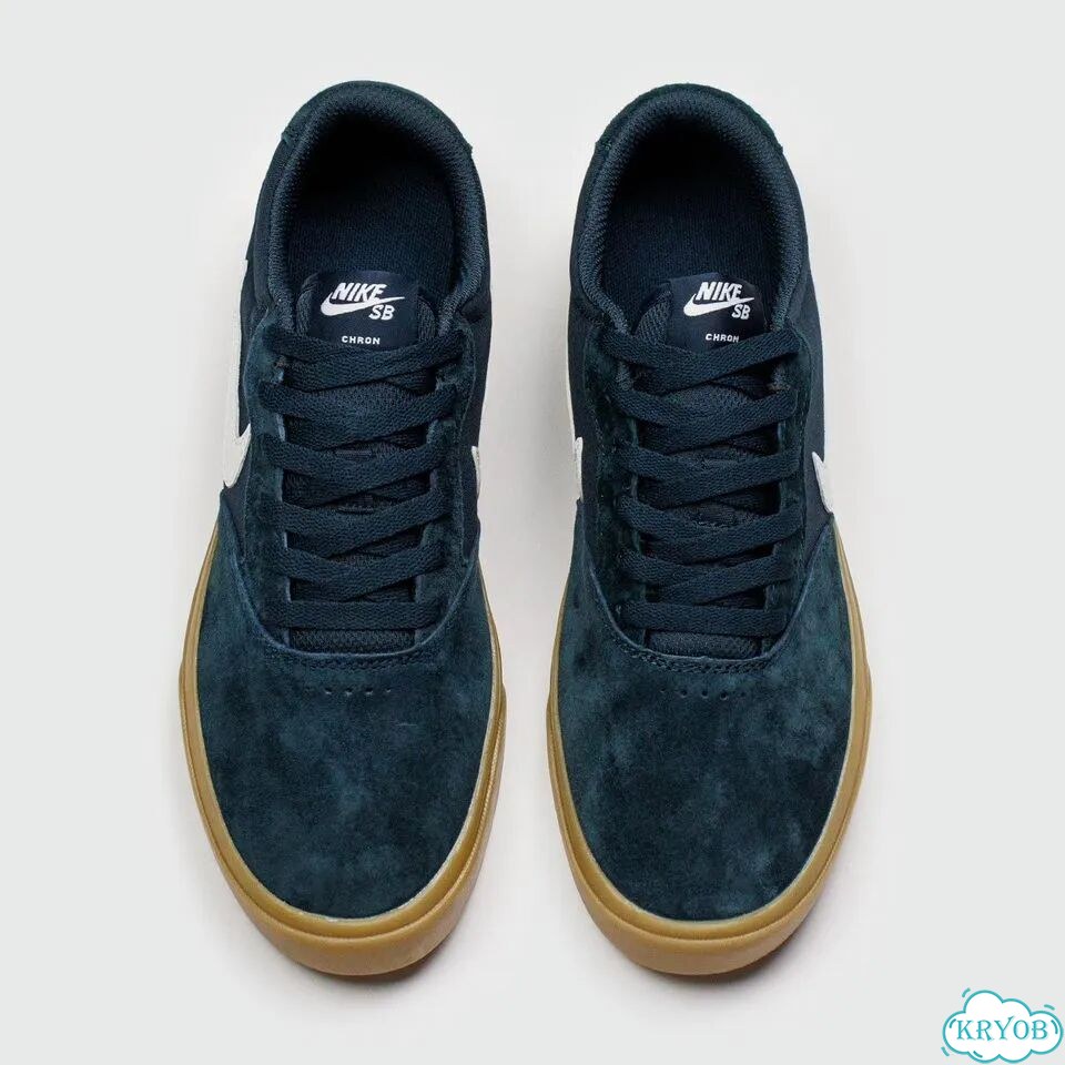 Кеды Nike SB Chron Suede Blue Gum фото 6