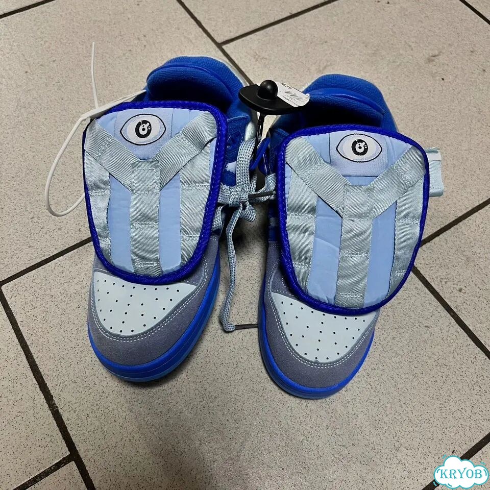 Bad Bunny x adidas Forum Buckle Low Blue фото 1