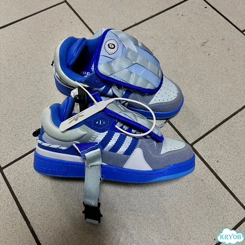 Bad Bunny x adidas Forum Buckle Low Blue фото 3