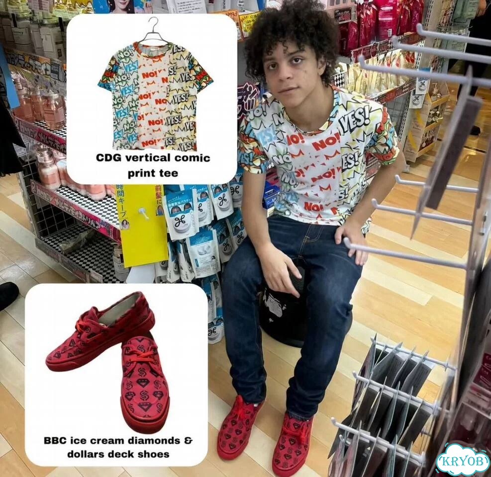 Comme des garcons футболка как у xaviersobased фото 1