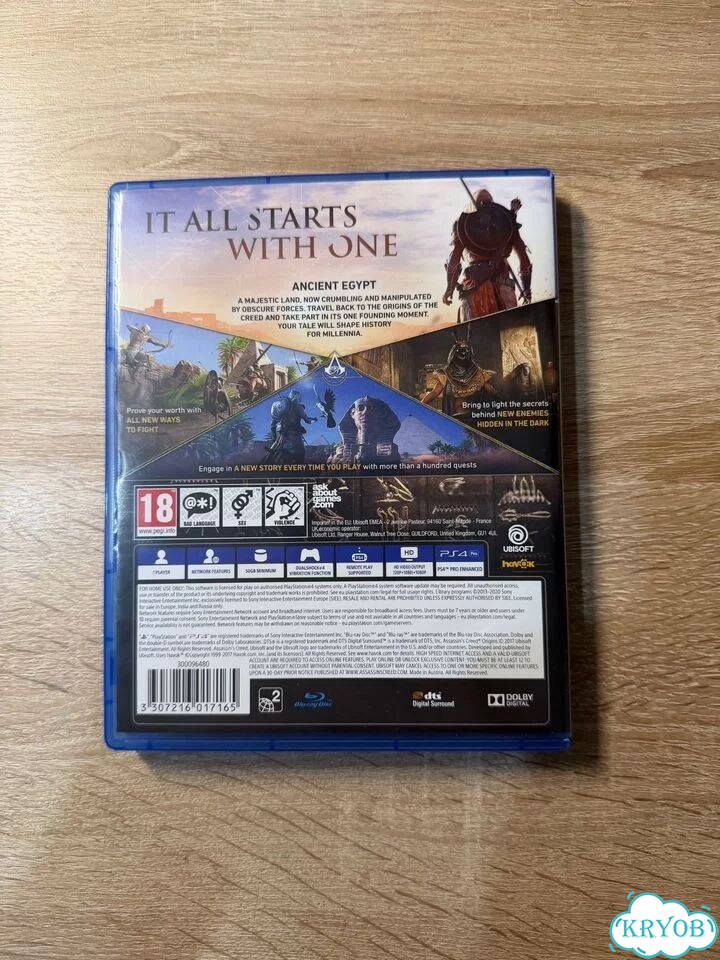Assassins creed origins ps4 диск фото 2