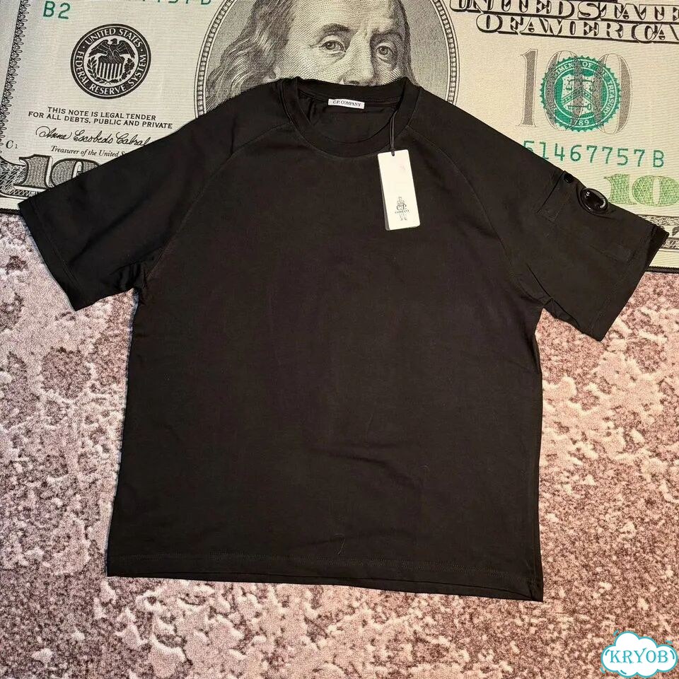 Футболка CP Company черная фото 7