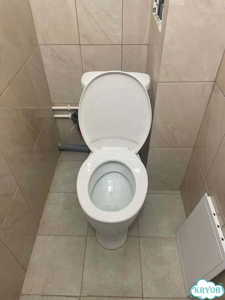 Унитаз от застройщика новый фото 2