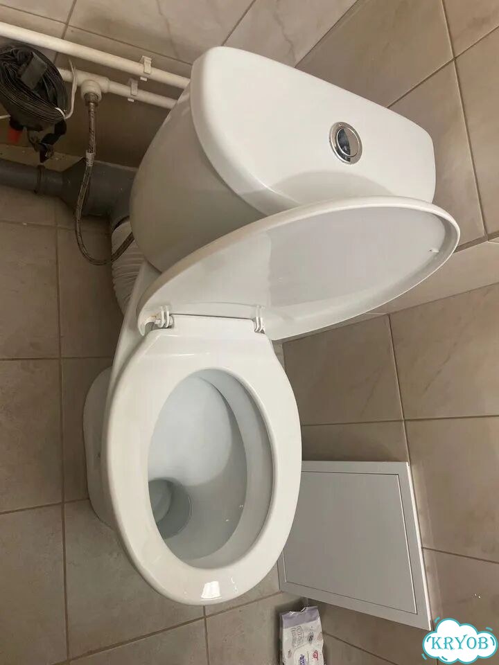 Унитаз от застройщика новый фото 3