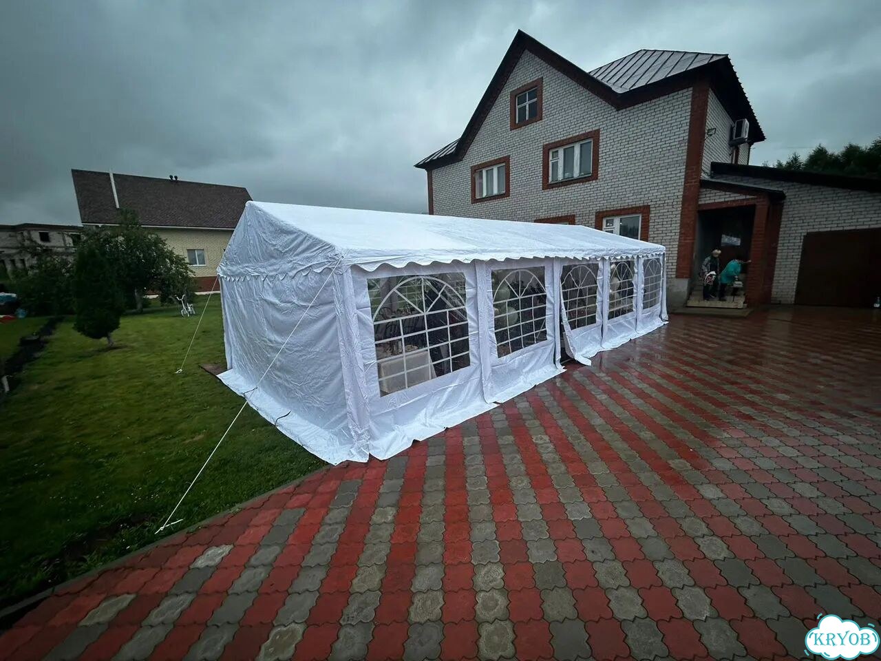 Шатёр двускатный 5х10 м про м подбор и доставка фото 2