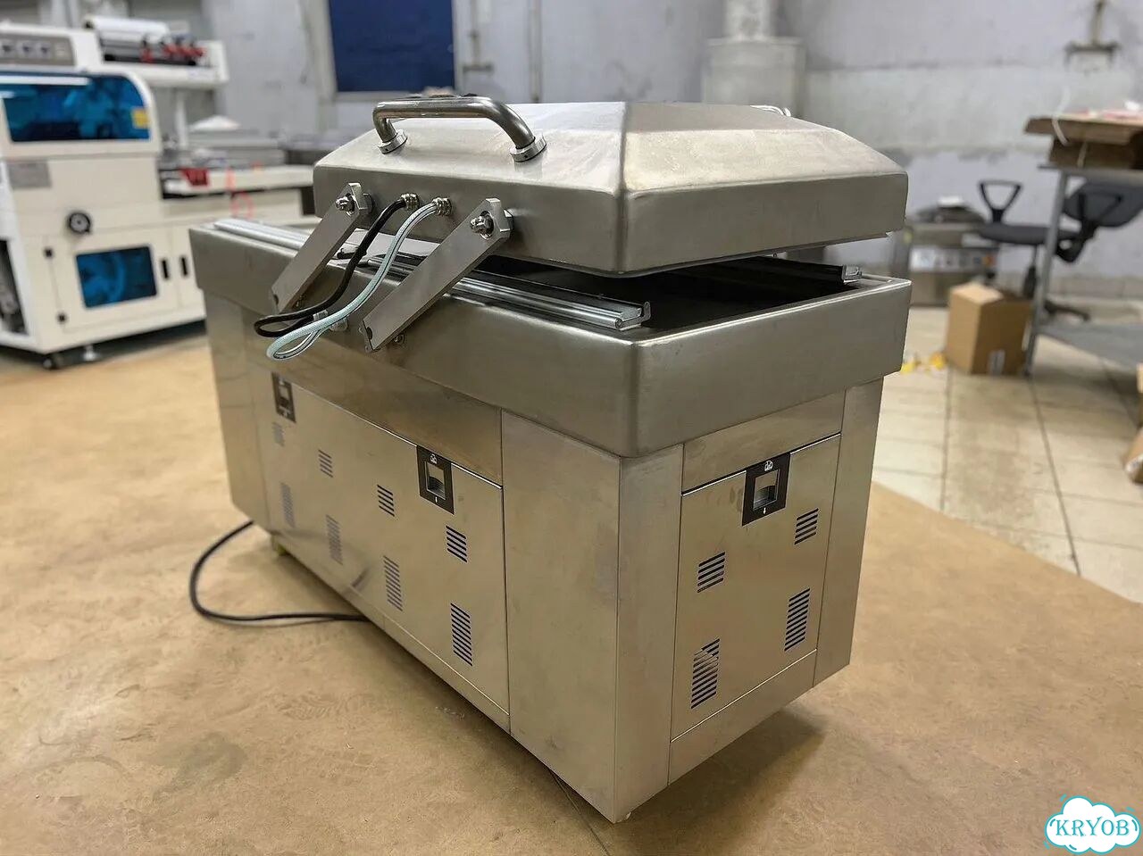 Промышленный вакууматор Rospak RVM D-600 / Упаковка лекарств фото 10