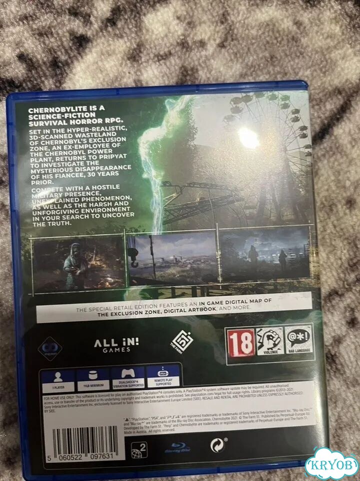 Диски на ps4 Chernobylite фото 2