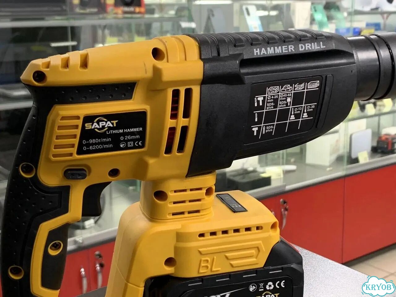 Набор аккумуляторного инструмента 5в1 Dewalt sapat фото 5