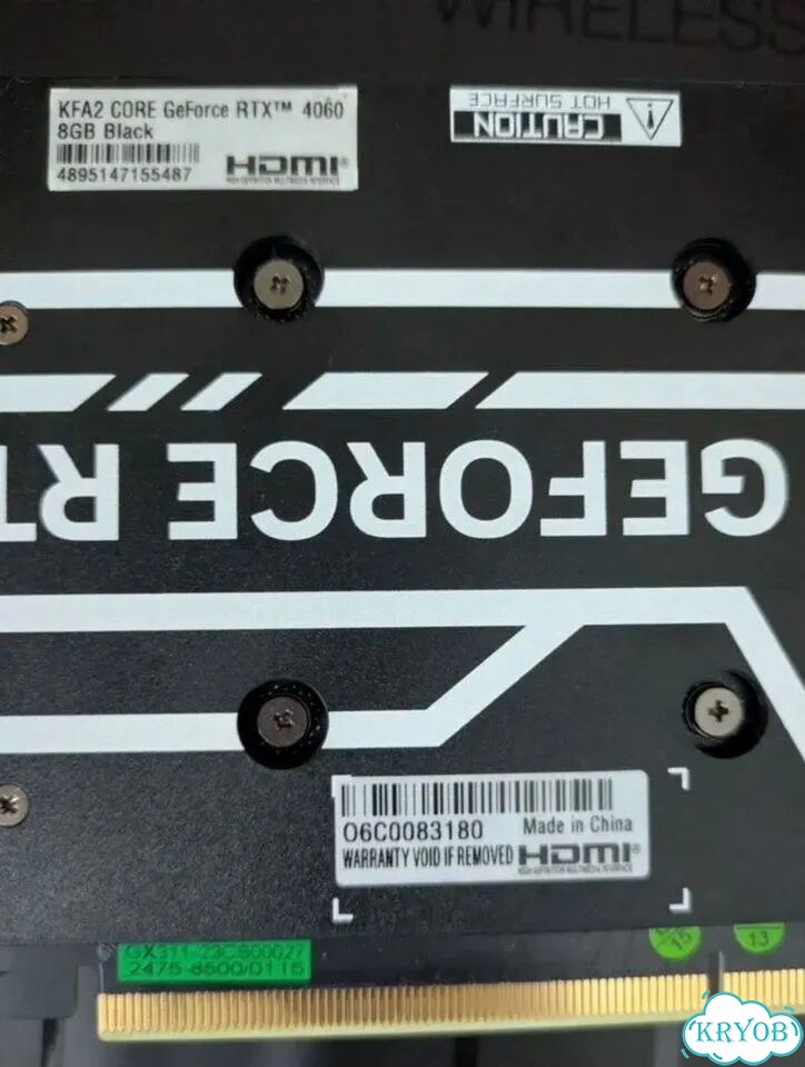 Видеокарта RTX 4060 8gb фото 3