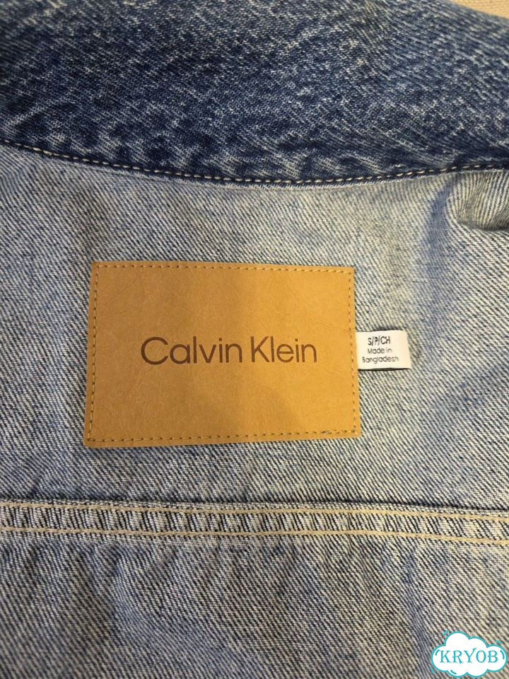 Джинсовая куртка Calvin Klein фото 5