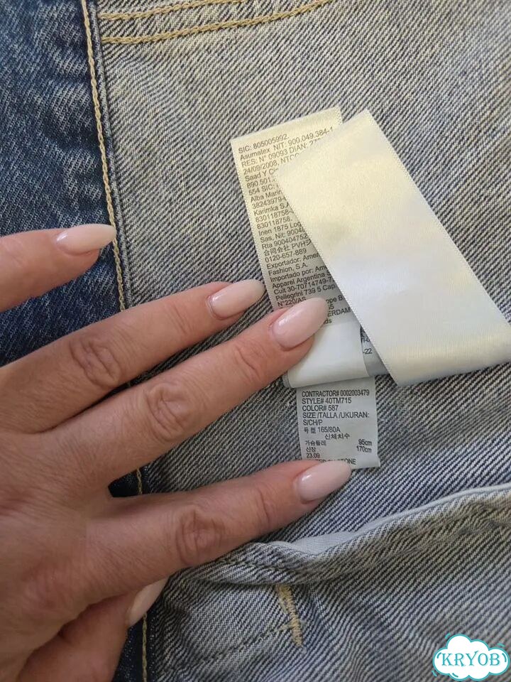 Джинсовая куртка Calvin Klein фото 8